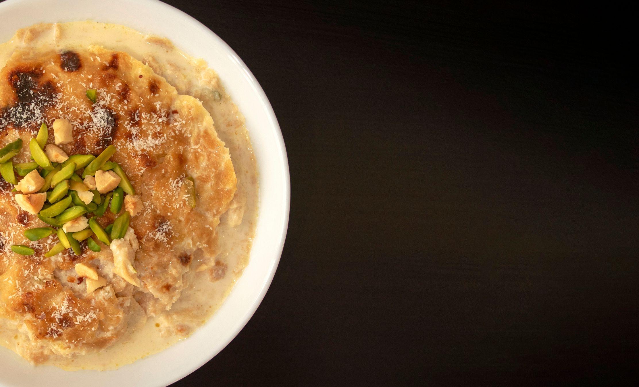Lightened Up Umm Ali recipe image